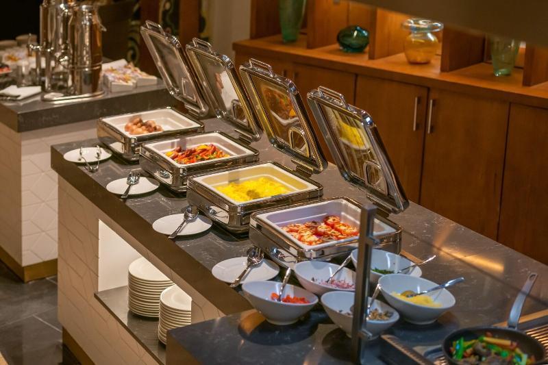Crystal Inn Hotel - Alamein (Adults Only) El Alamein Ngoại thất bức ảnh A chafing dish buffet