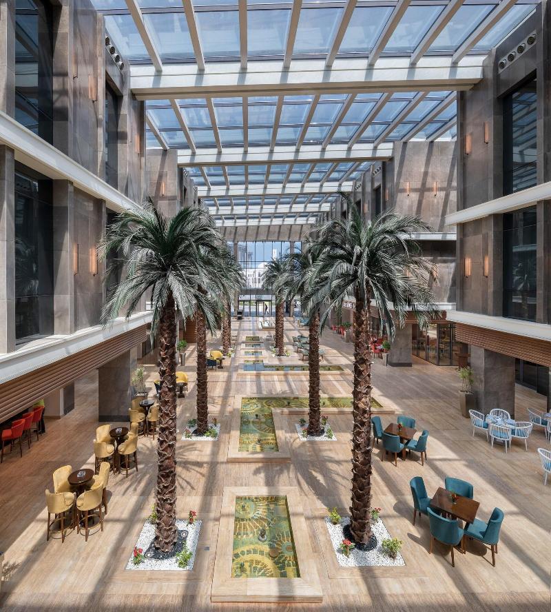 Crystal Inn Hotel - Alamein (Adults Only) El Alamein Ngoại thất bức ảnh The Atrium