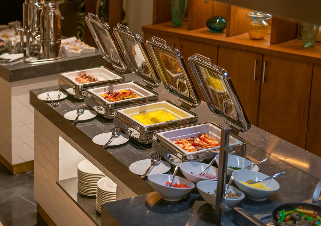 Crystal Inn Hotel - Alamein (Adults Only) El Alamein Ngoại thất bức ảnh A chafing dish buffet